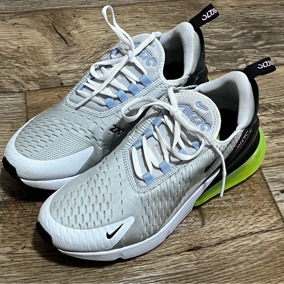 Nike Other - Nike Airmax 270 Sneakers Size 8 Green Soles Preowned